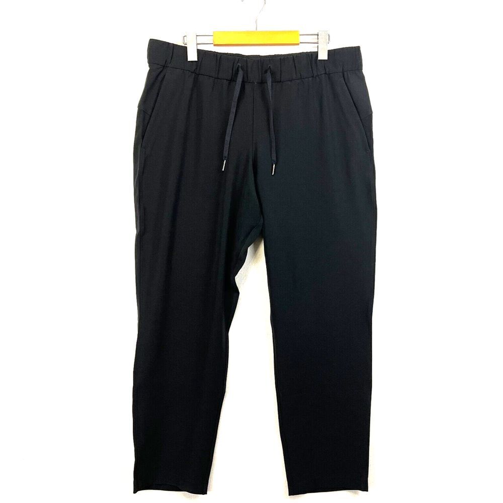 lululemon athletica Black Cropped Jogger Pants